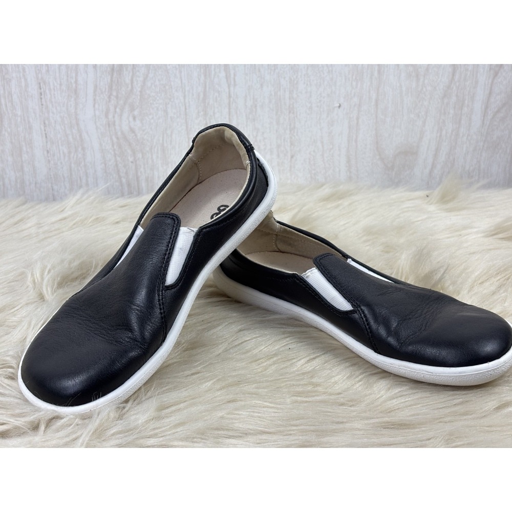 Be Lenka Eazy Neo Barefoot Shoes Womens 35 Black‎ Leather Slip On Zero Drop Wide
